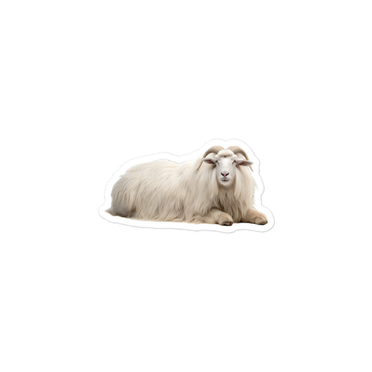 Angora Goat Sticker - Stickerfy.ai