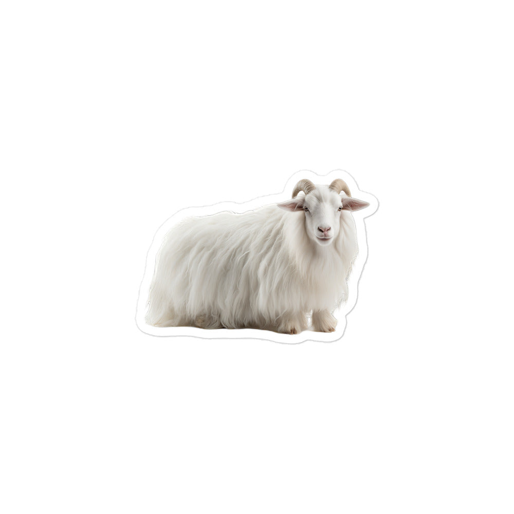 Angora Goat Sticker - Stickerfy.ai