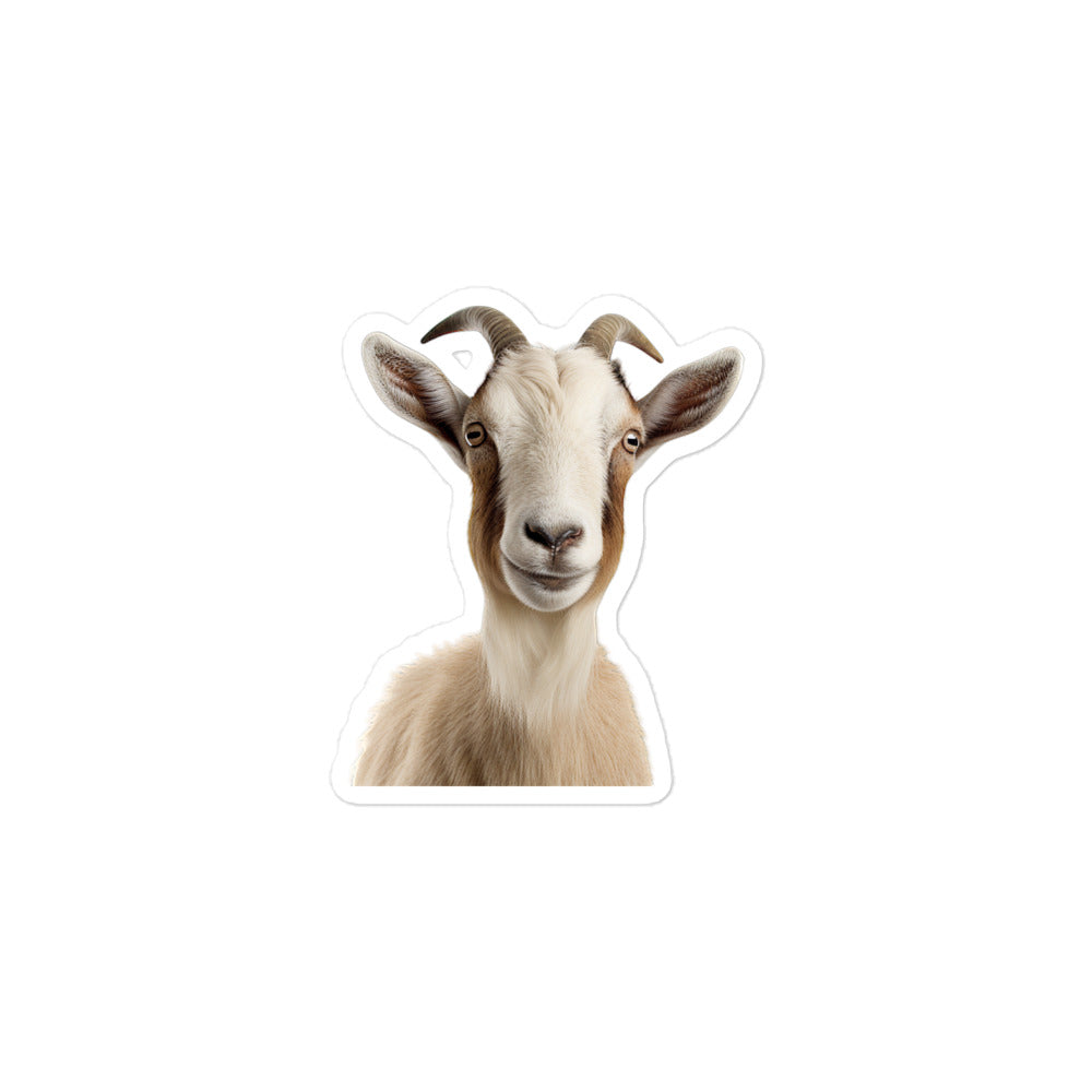 Cashmere Goat Sticker - Stickerfy.ai