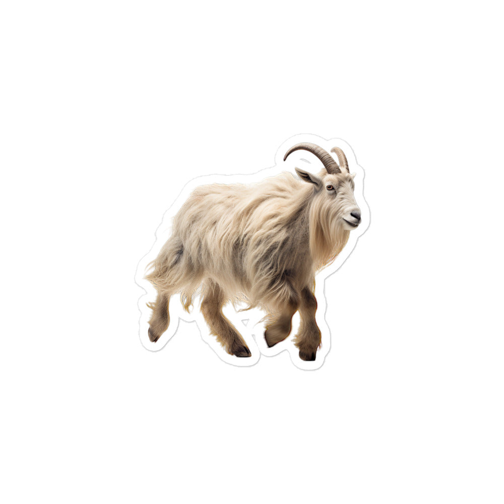 Cashmere Goat Sticker - Stickerfy.ai
