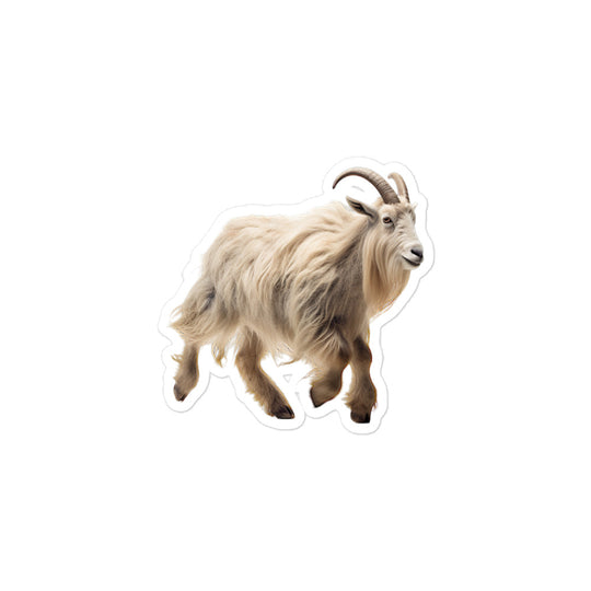 Cashmere Goat Sticker - Stickerfy.ai
