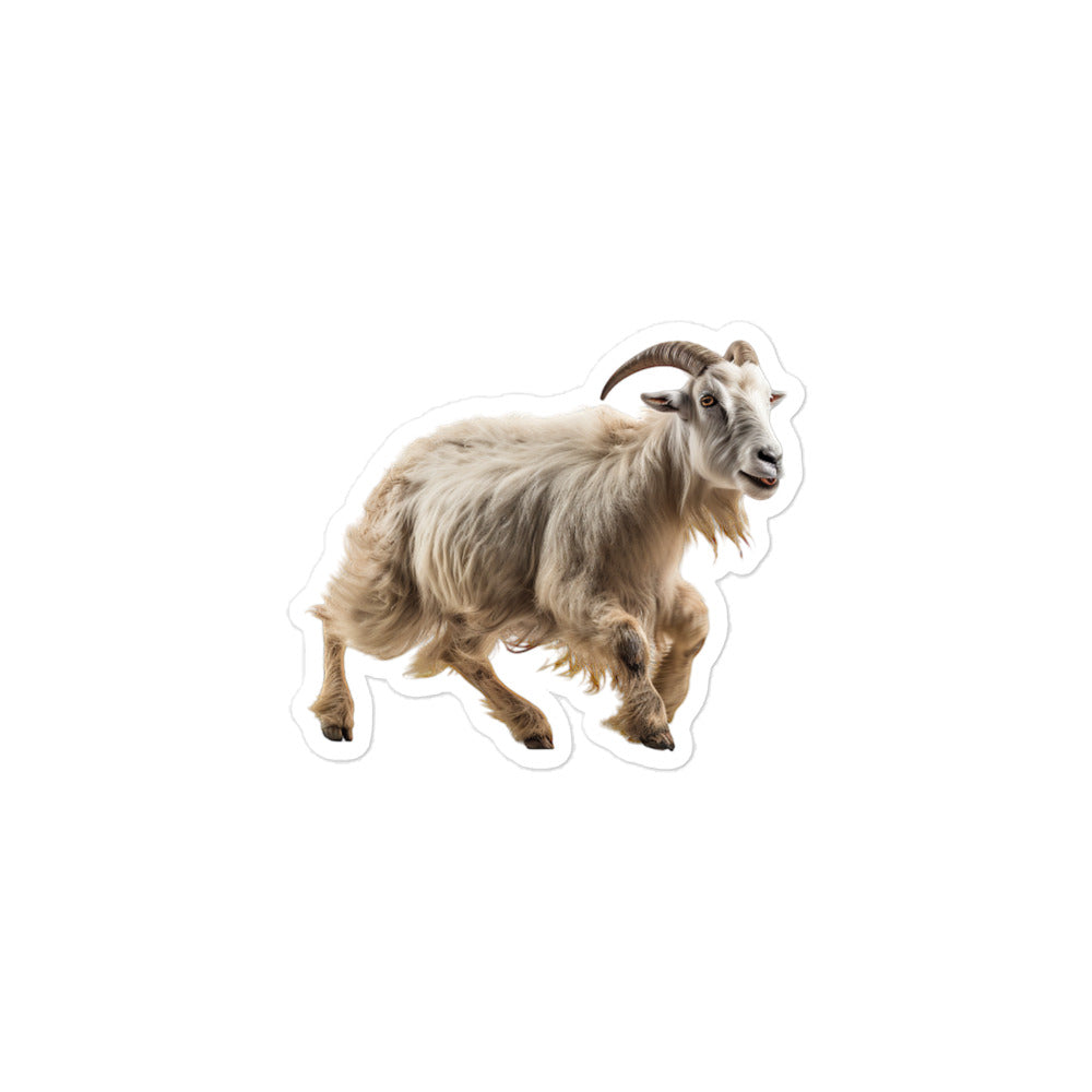 Cashmere Goat Sticker - Stickerfy.ai