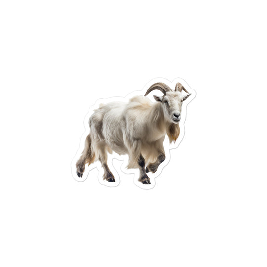 Cashmere Goat Sticker - Stickerfy.ai