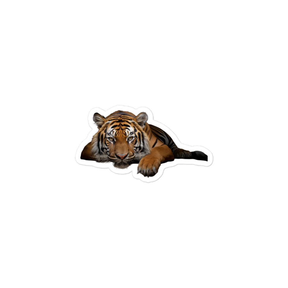 Bengal Tiger Sticker - Stickerfy.ai