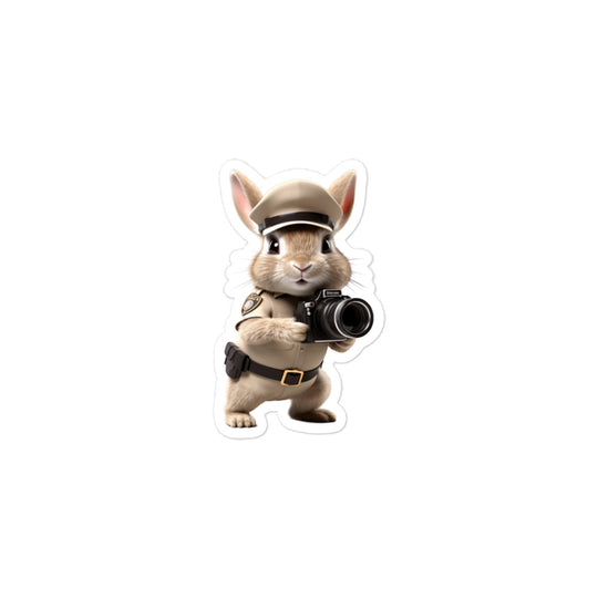 Havana Security Officer Bunny Sticker - Stickerfy.ai