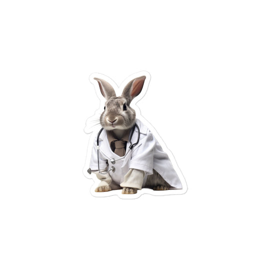 Havana Compassionate Doctor Bunny Sticker - Stickerfy.ai