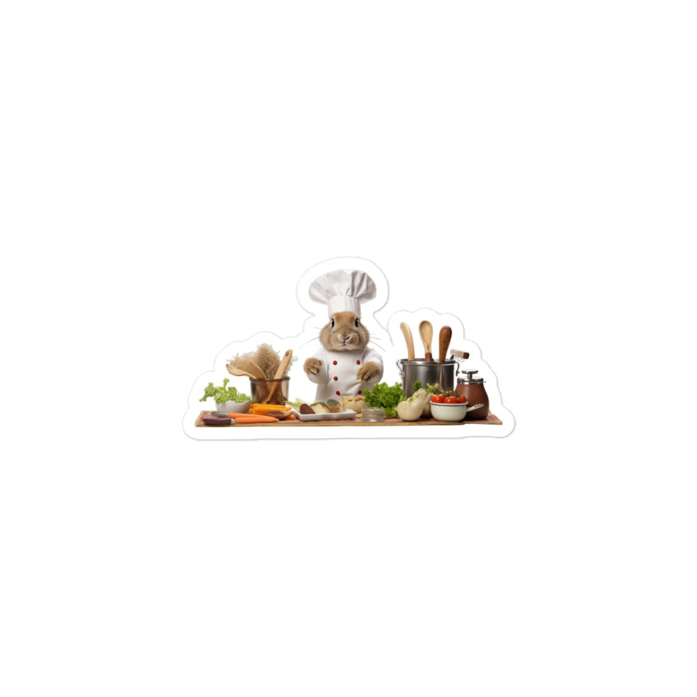 Havana Chef Bunny Sticker - Stickerfy.ai