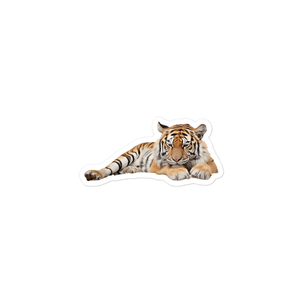 Siberian Tiger Sticker - Stickerfy.ai