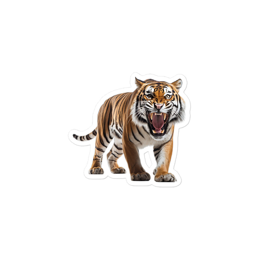 Siberian Tiger Sticker - Stickerfy.ai