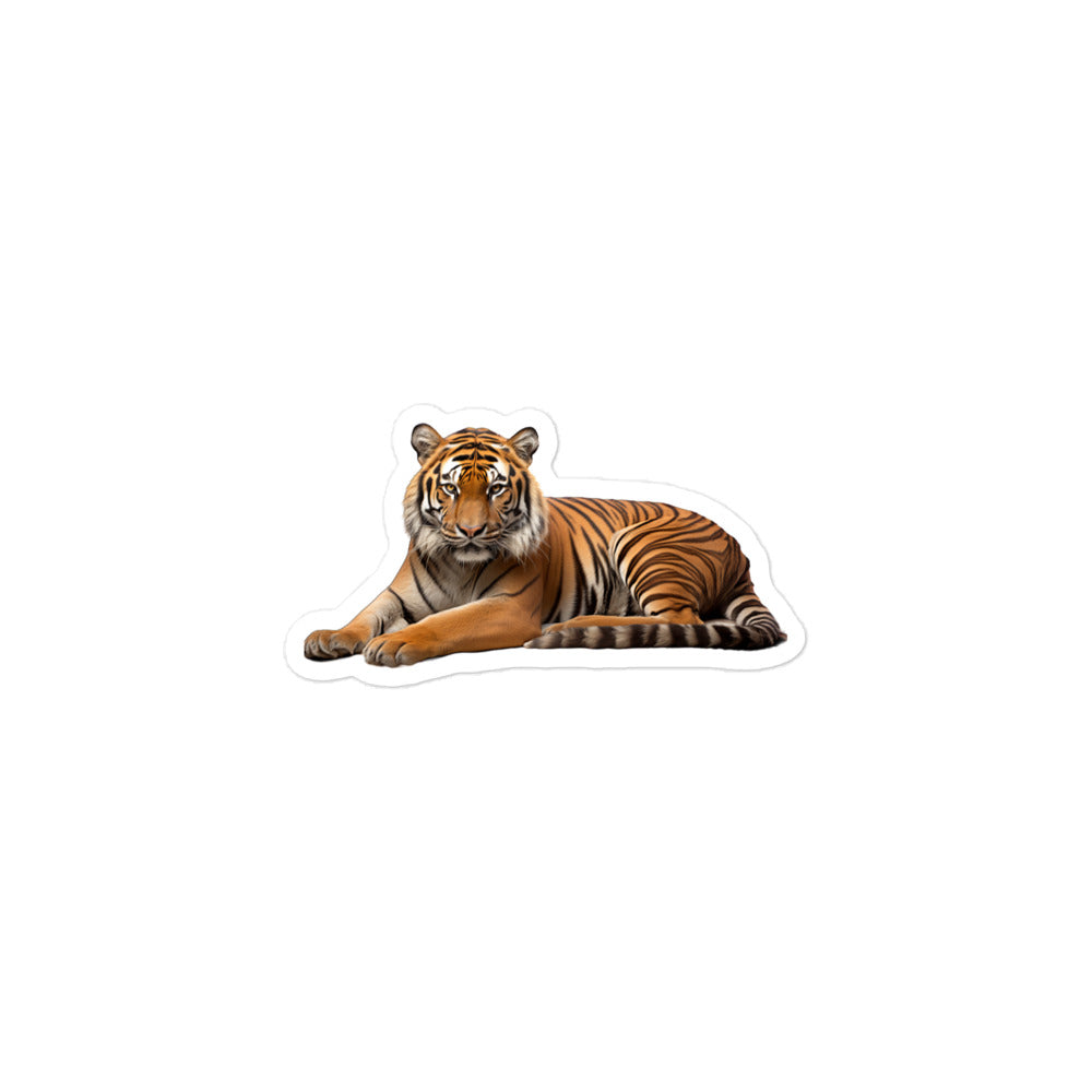 Sumatran Tiger Sticker - Stickerfy.ai