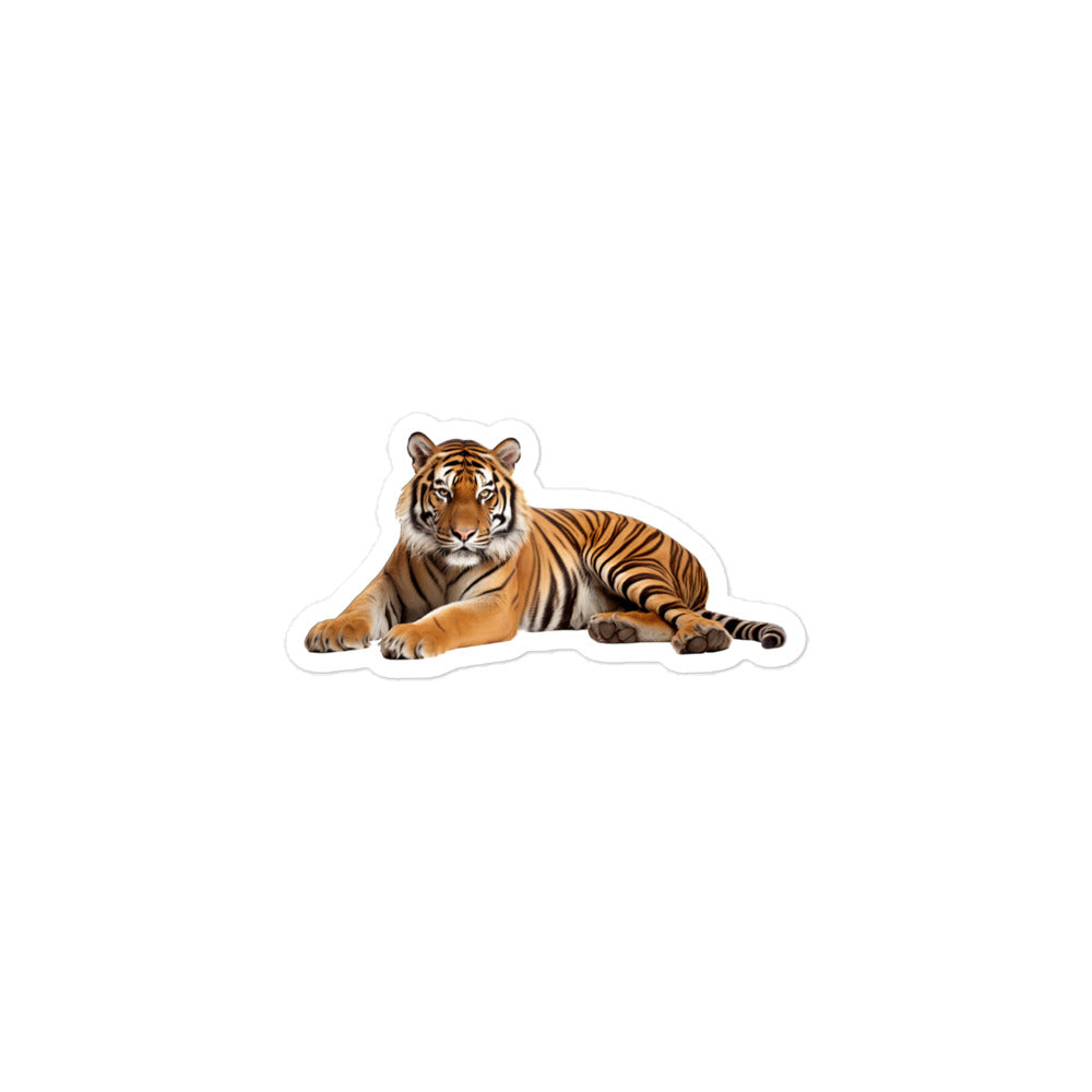 Sumatran Tiger Sticker - Stickerfy.ai