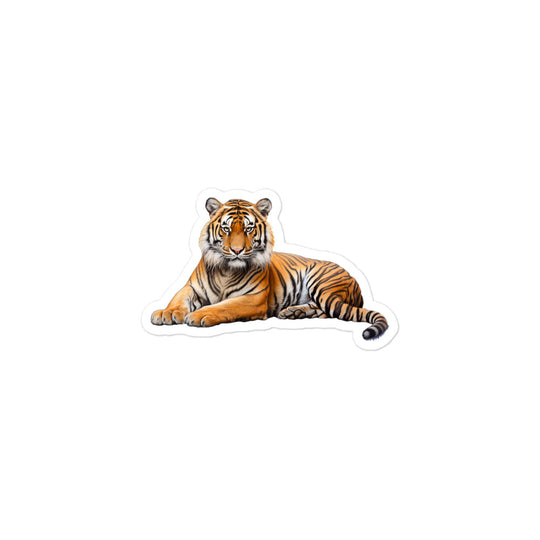 Sumatran Tiger Sticker - Stickerfy.ai