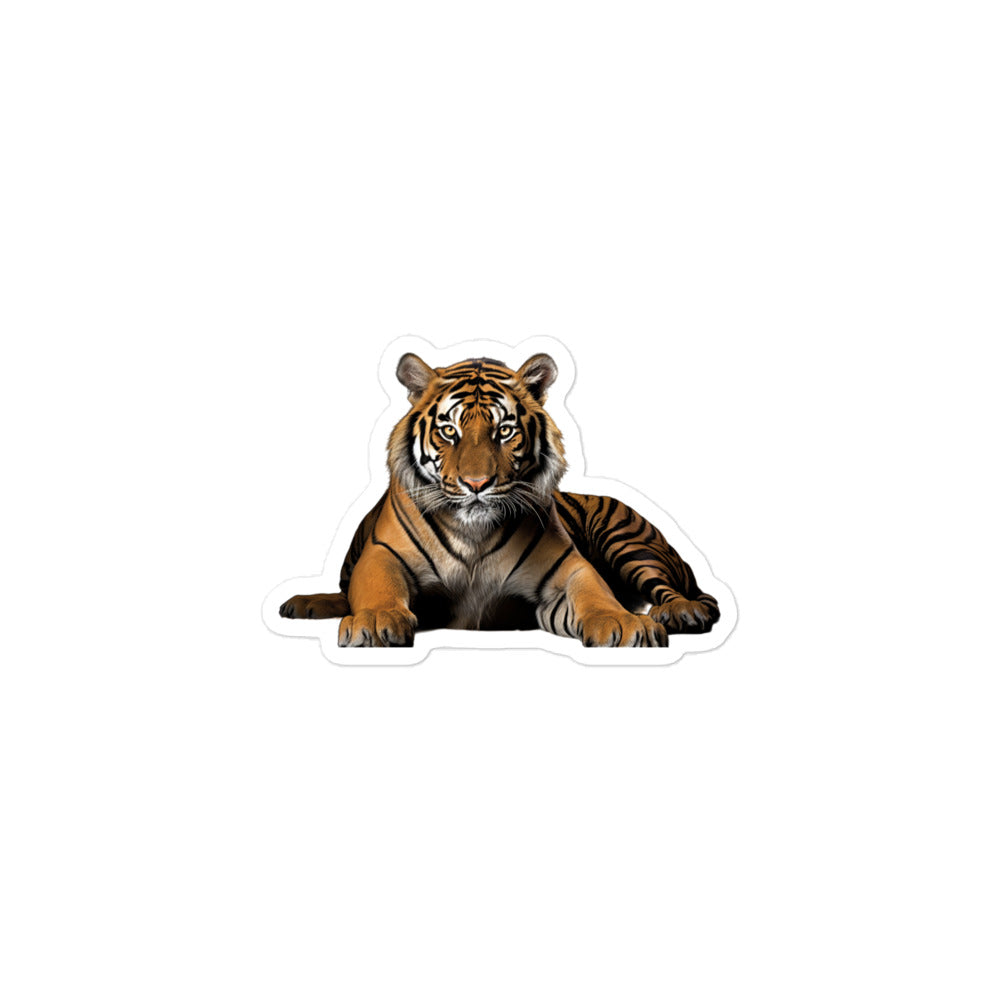 Sumatran Tiger Sticker - Stickerfy.ai