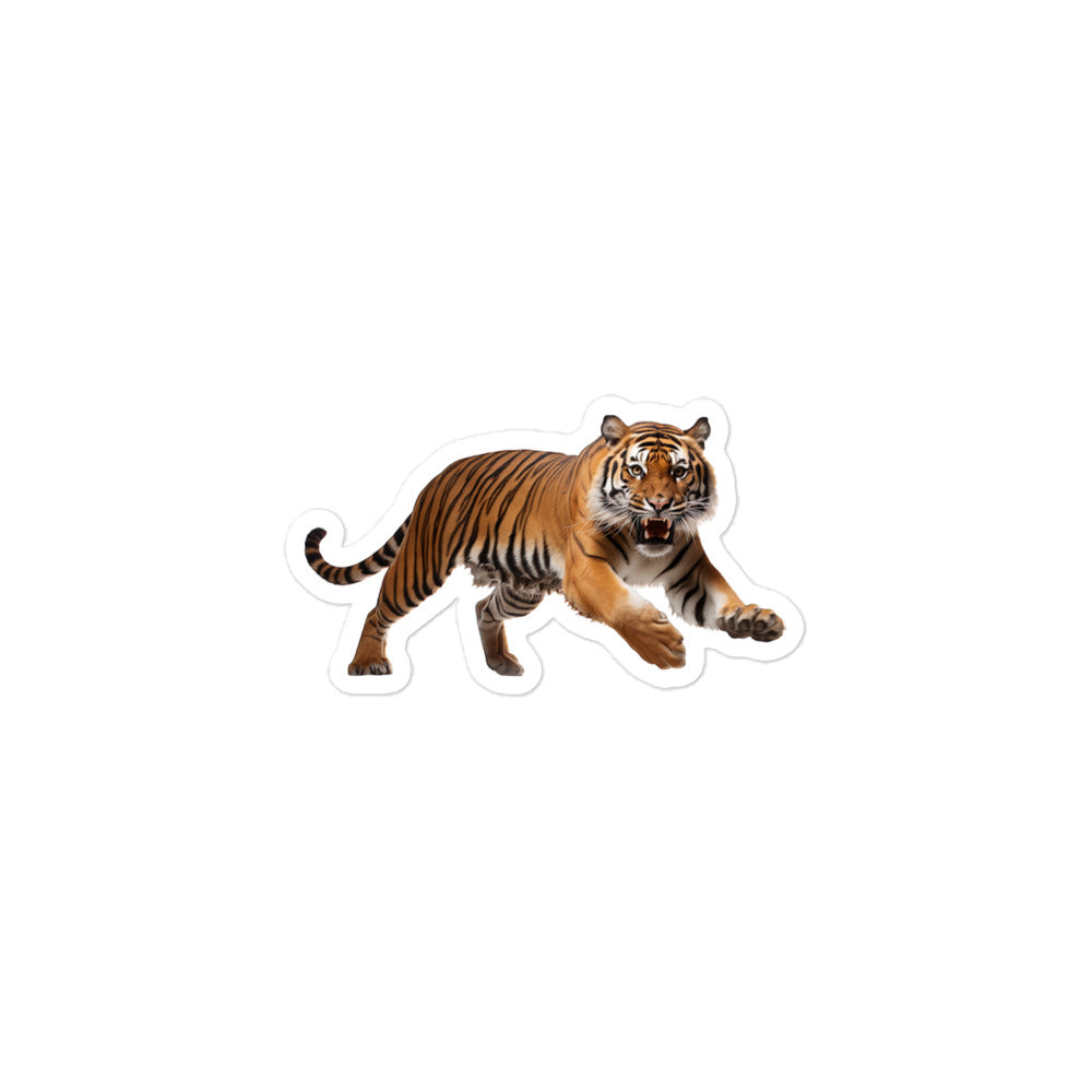 Sumatran Tiger Sticker - Stickerfy.ai