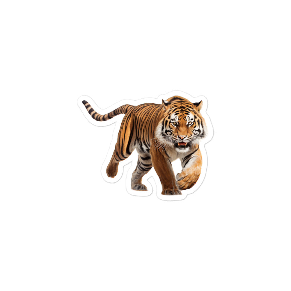 Sumatran Tiger Sticker - Stickerfy.ai