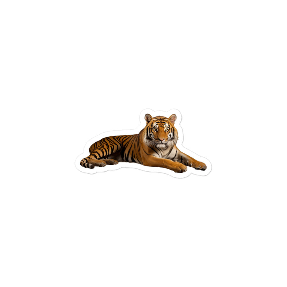 Indochinese Tiger Sticker - Stickerfy.ai