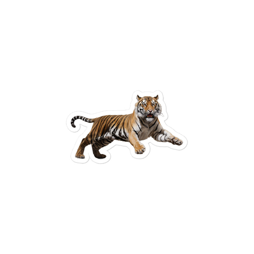 Malayan Tiger Sticker - Stickerfy.ai