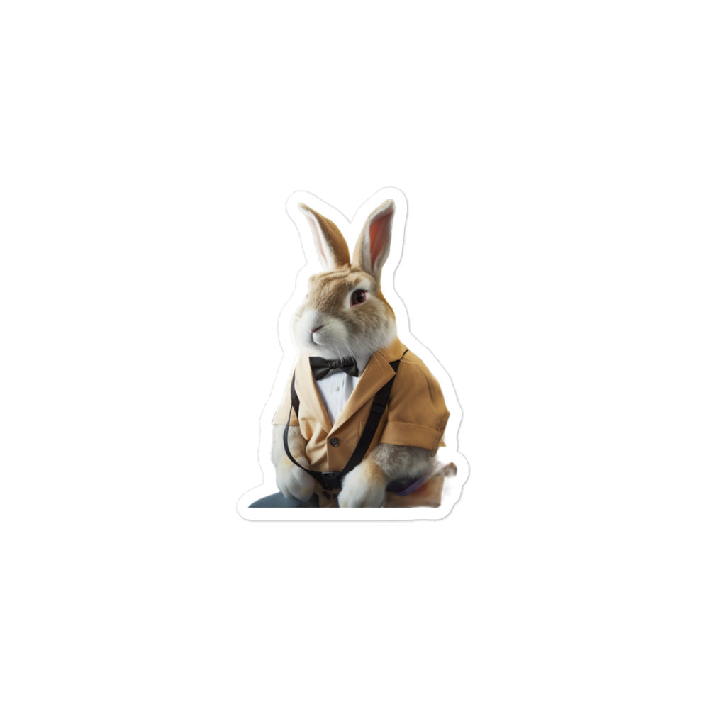 New Zealand Transit Operator Bunny Sticker - Stickerfy.ai