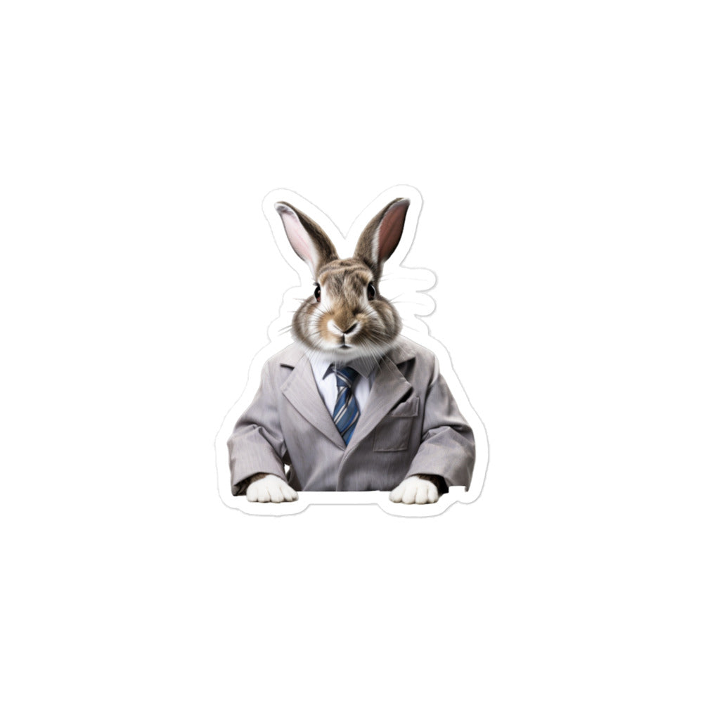 New Zealand Persuasive Sales Bunny Sticker - Stickerfy.ai