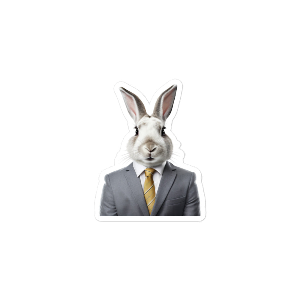 New Zealand Persuasive Sales Bunny Sticker - Stickerfy.ai