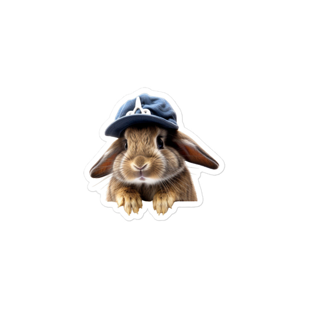 New Zealand Contractor Bunny Sticker - Stickerfy.ai