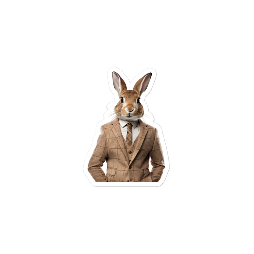 Rhinelander Persuasive Sales Bunny Sticker - Stickerfy.ai