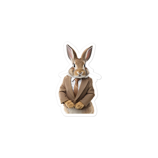 Rhinelander Persuasive Sales Bunny Sticker - Stickerfy.ai