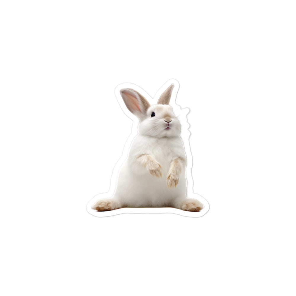 American Bunny Sticker - Stickerfy.ai