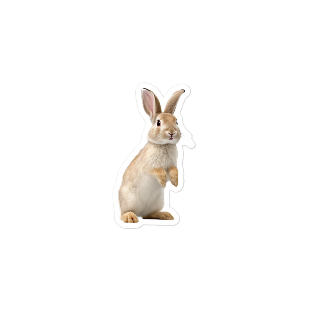 American Bunny Sticker - Stickerfy.ai