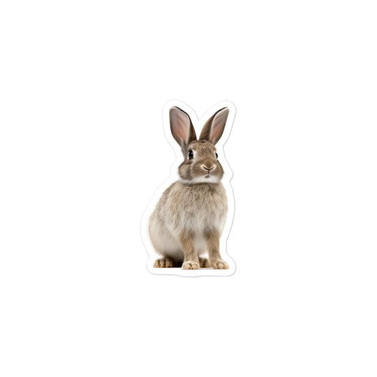 American Bunny Sticker - Stickerfy.ai