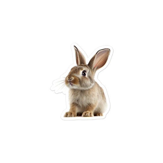 American Bunny Sticker - Stickerfy.ai