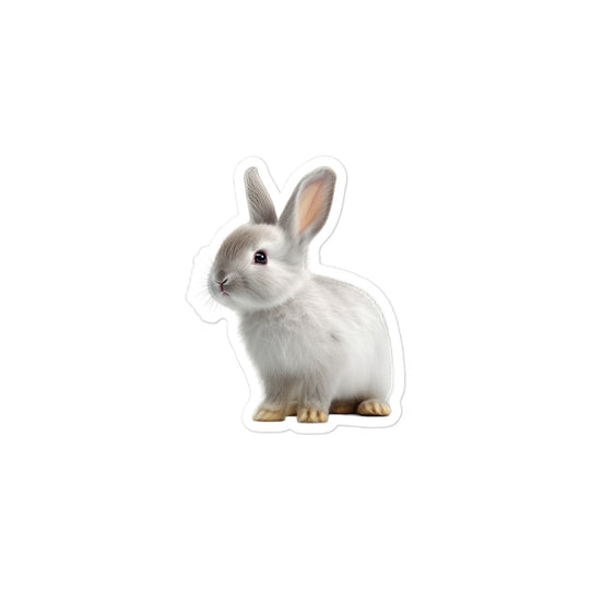 American Bunny Sticker - Stickerfy.ai
