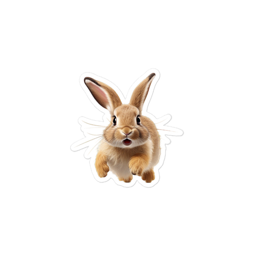 American Bunny Sticker - Stickerfy.ai