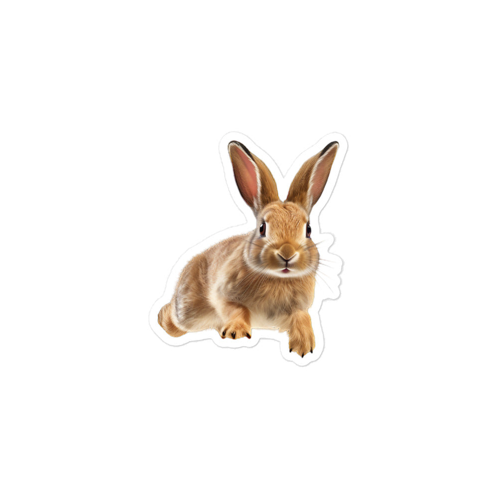 American Bunny Sticker - Stickerfy.ai