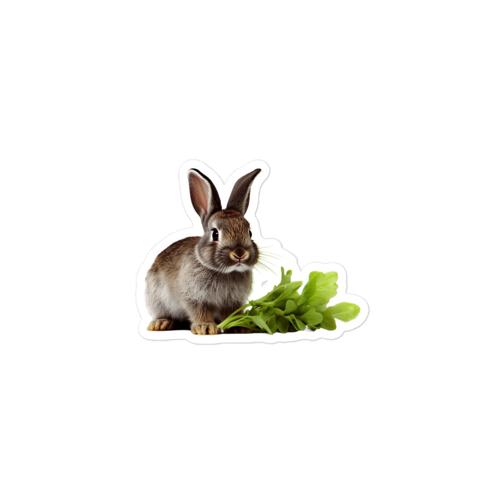 American Bunny Sticker - Stickerfy.ai