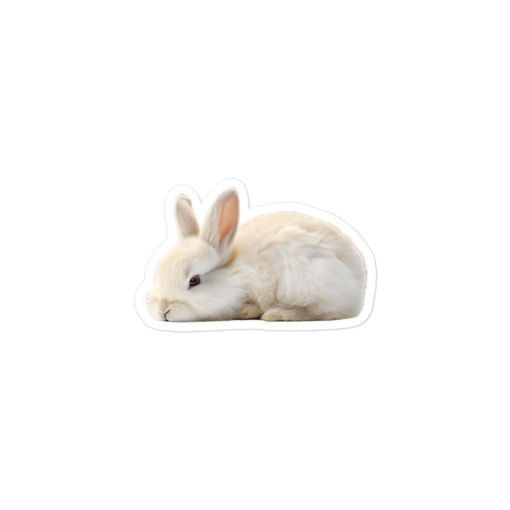 American Bunny Sticker - Stickerfy.ai