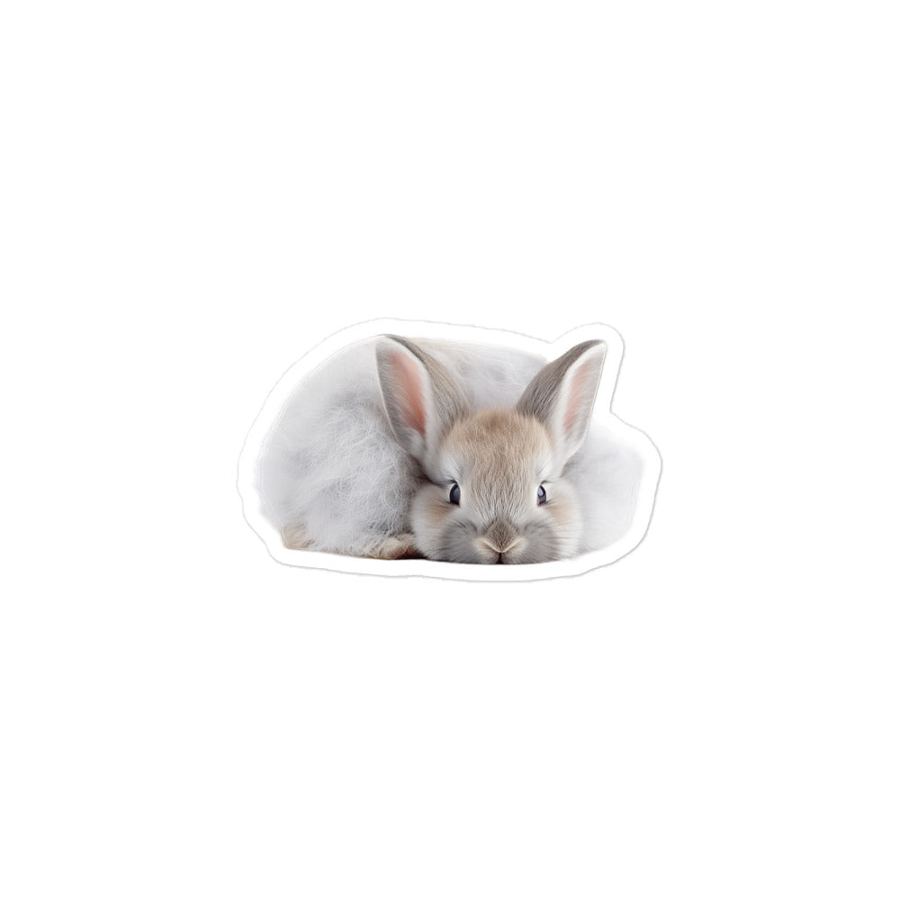 American Bunny Sticker - Stickerfy.ai