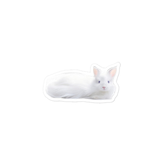 Angora Bunny Sticker - Stickerfy.ai