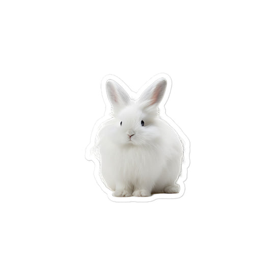 Angora Bunny Sticker - Stickerfy.ai