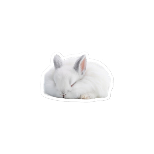 Mini Rex Bunny Sticker - Stickerfy.ai