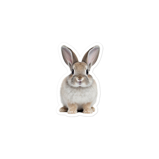 Mini Rex Bunny Sticker - Stickerfy.ai
