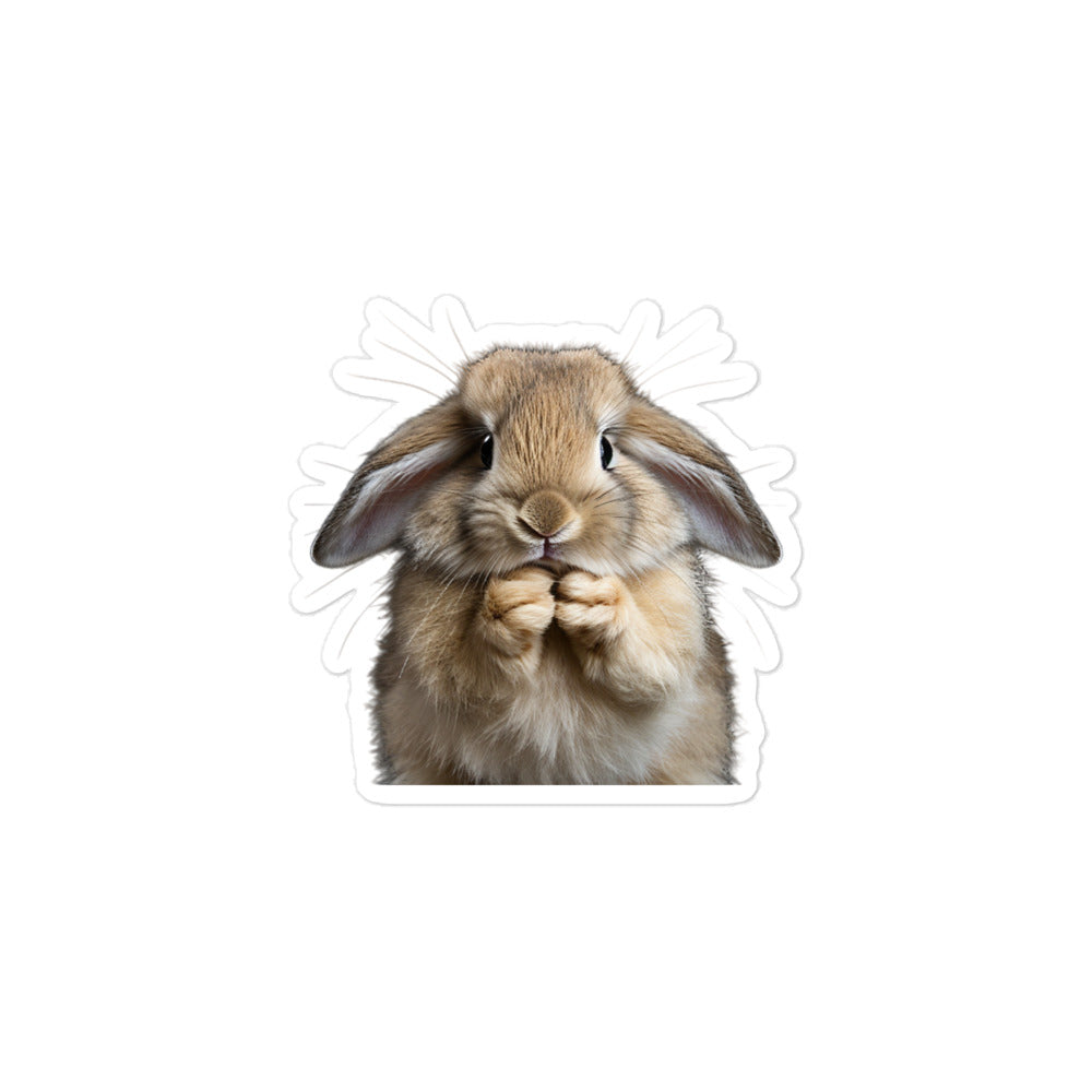 Californian Bunny Sticker - Stickerfy.ai