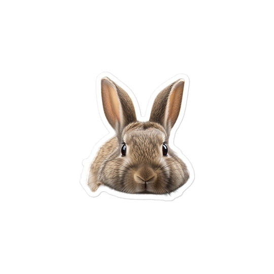 Californian Bunny Sticker - Stickerfy.ai