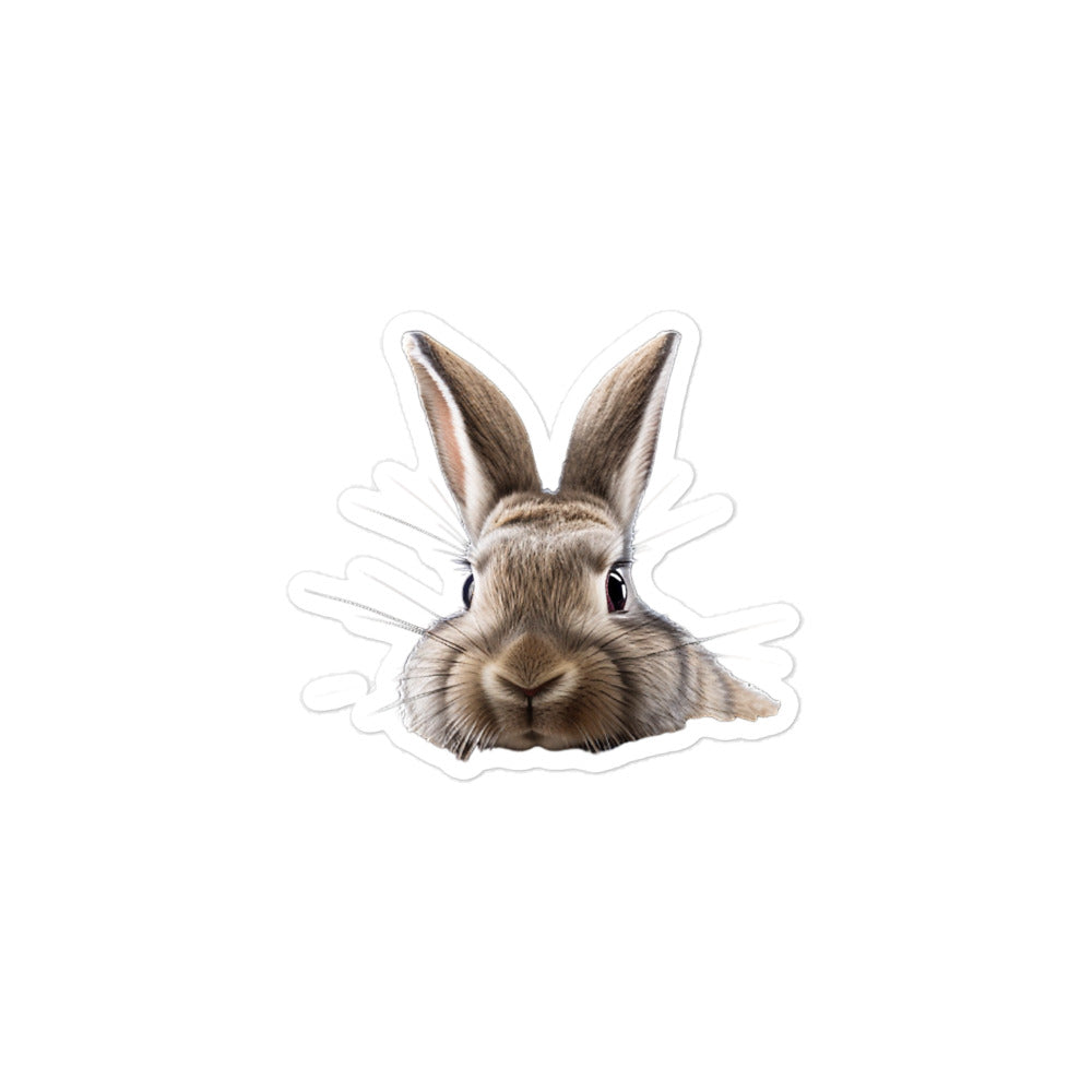 Californian Bunny Sticker - Stickerfy.ai