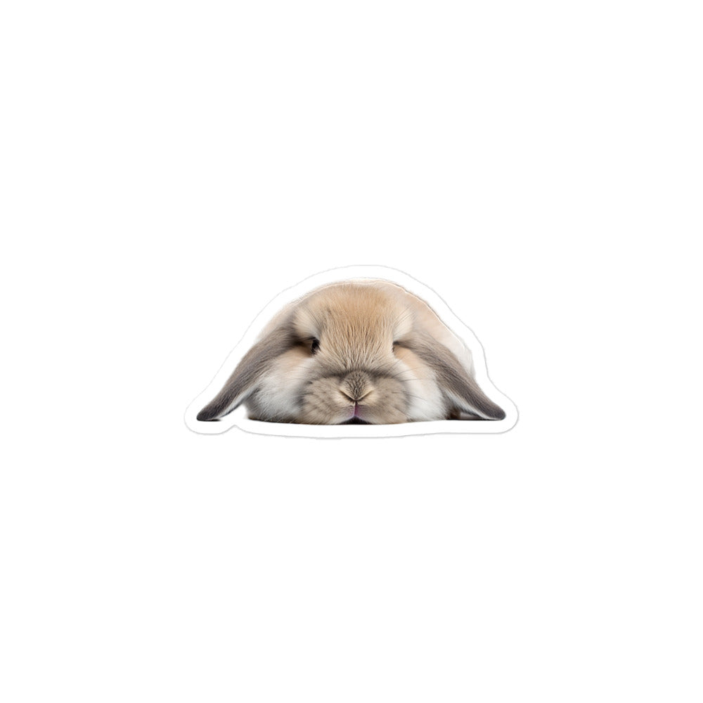 Holland Lop Bunny Sticker - Stickerfy.ai