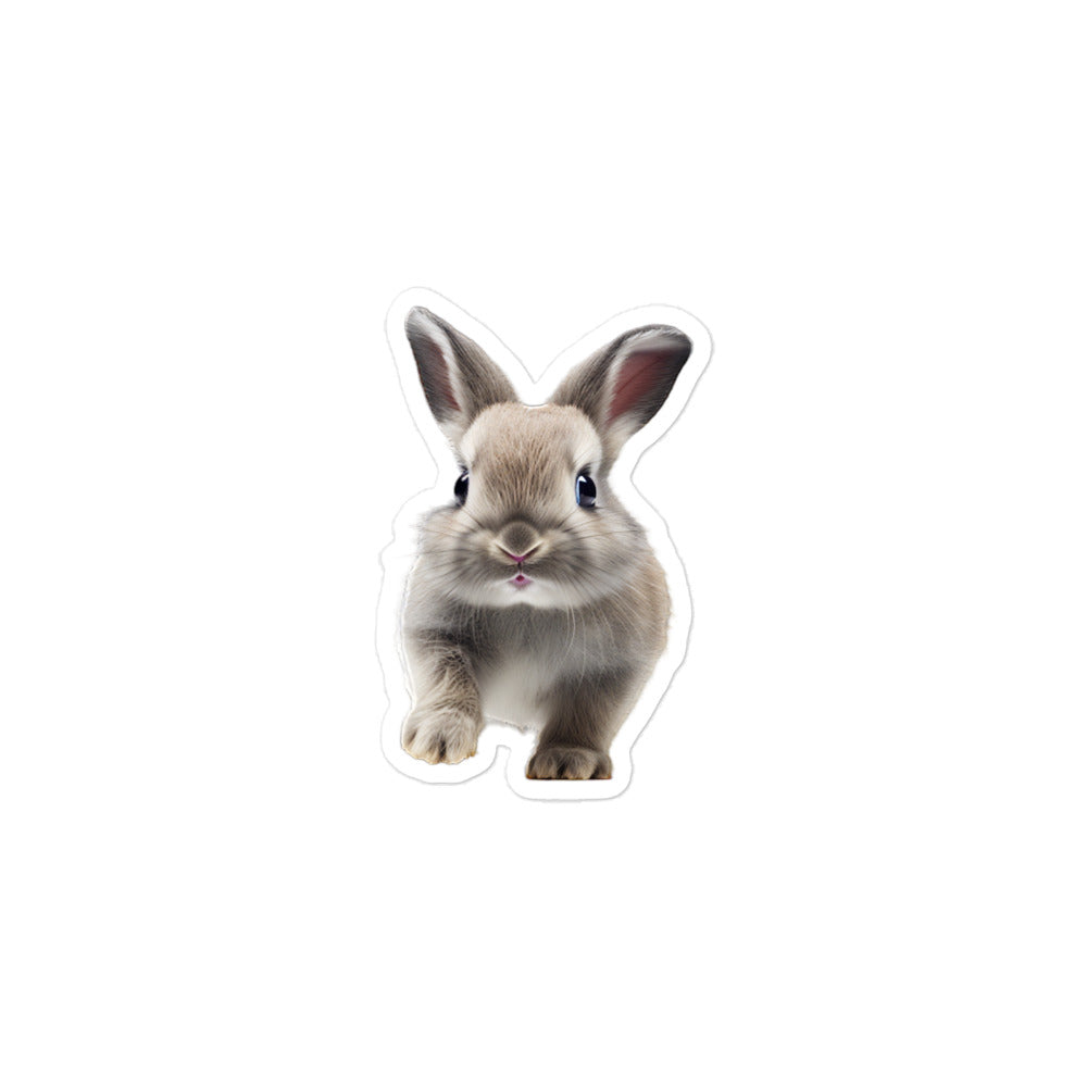 Britannia Petite Bunny Sticker - Stickerfy.ai