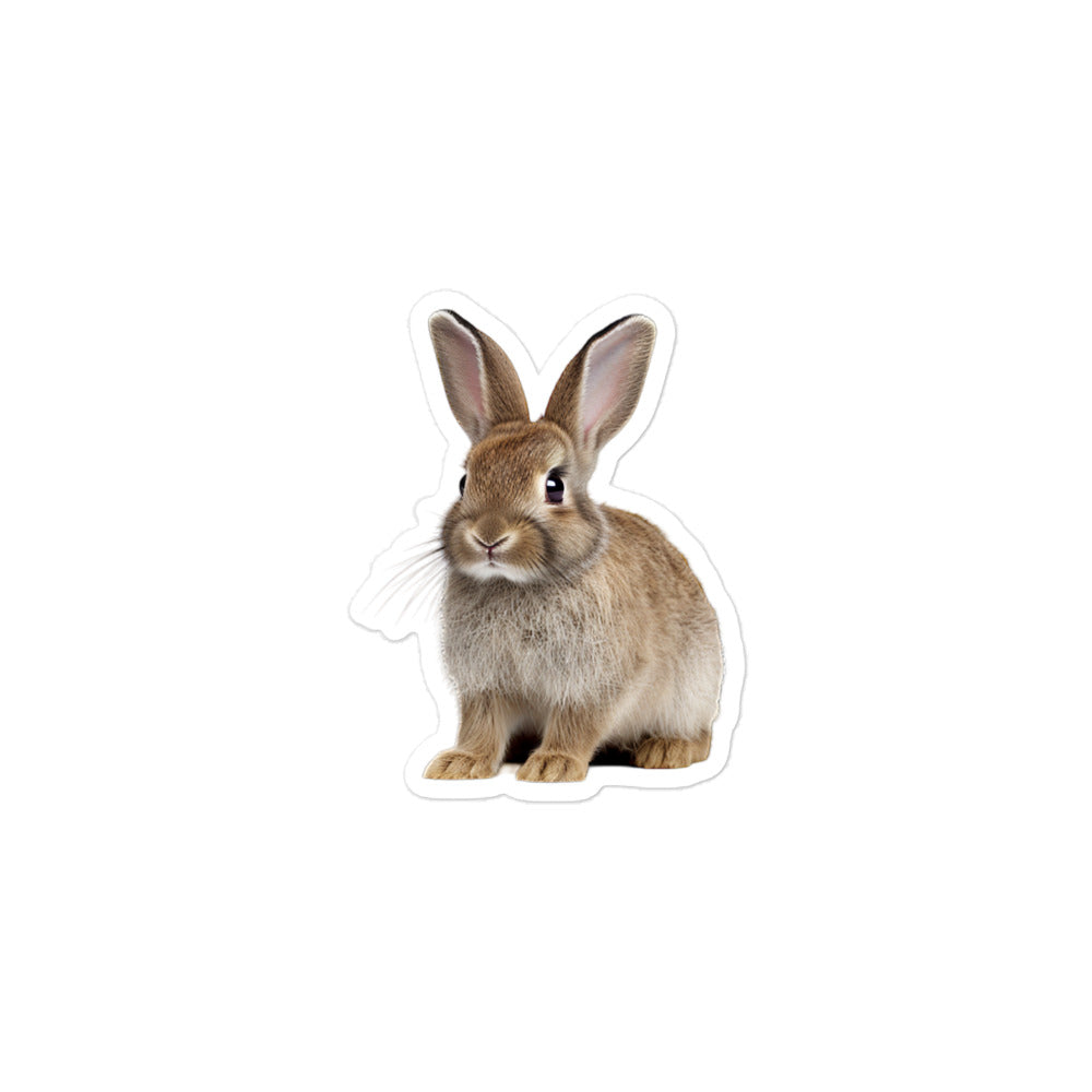 Britannia Petite Bunny Sticker - Stickerfy.ai