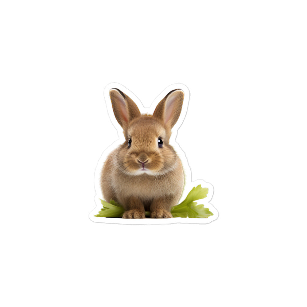 Britannia Petite Bunny Sticker - Stickerfy.ai