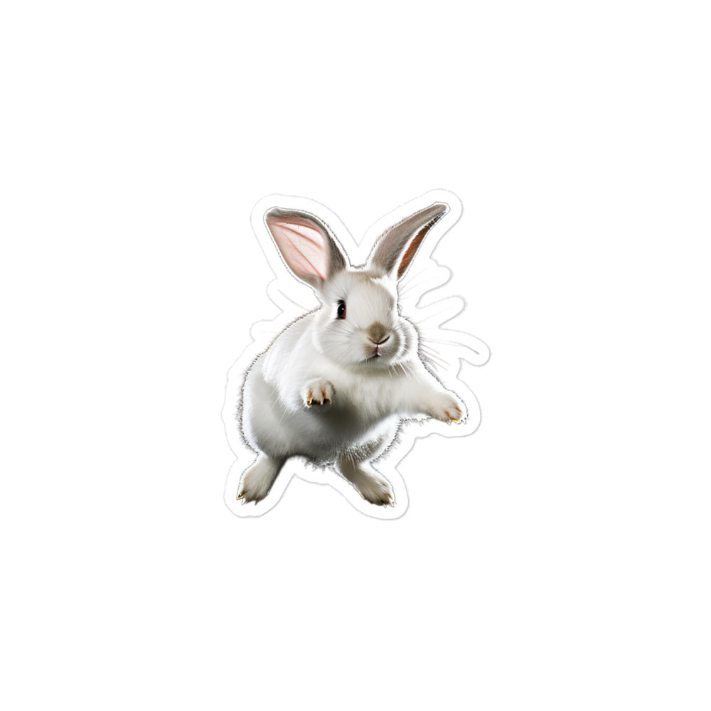 Britannia Petite Bunny Sticker - Stickerfy.ai