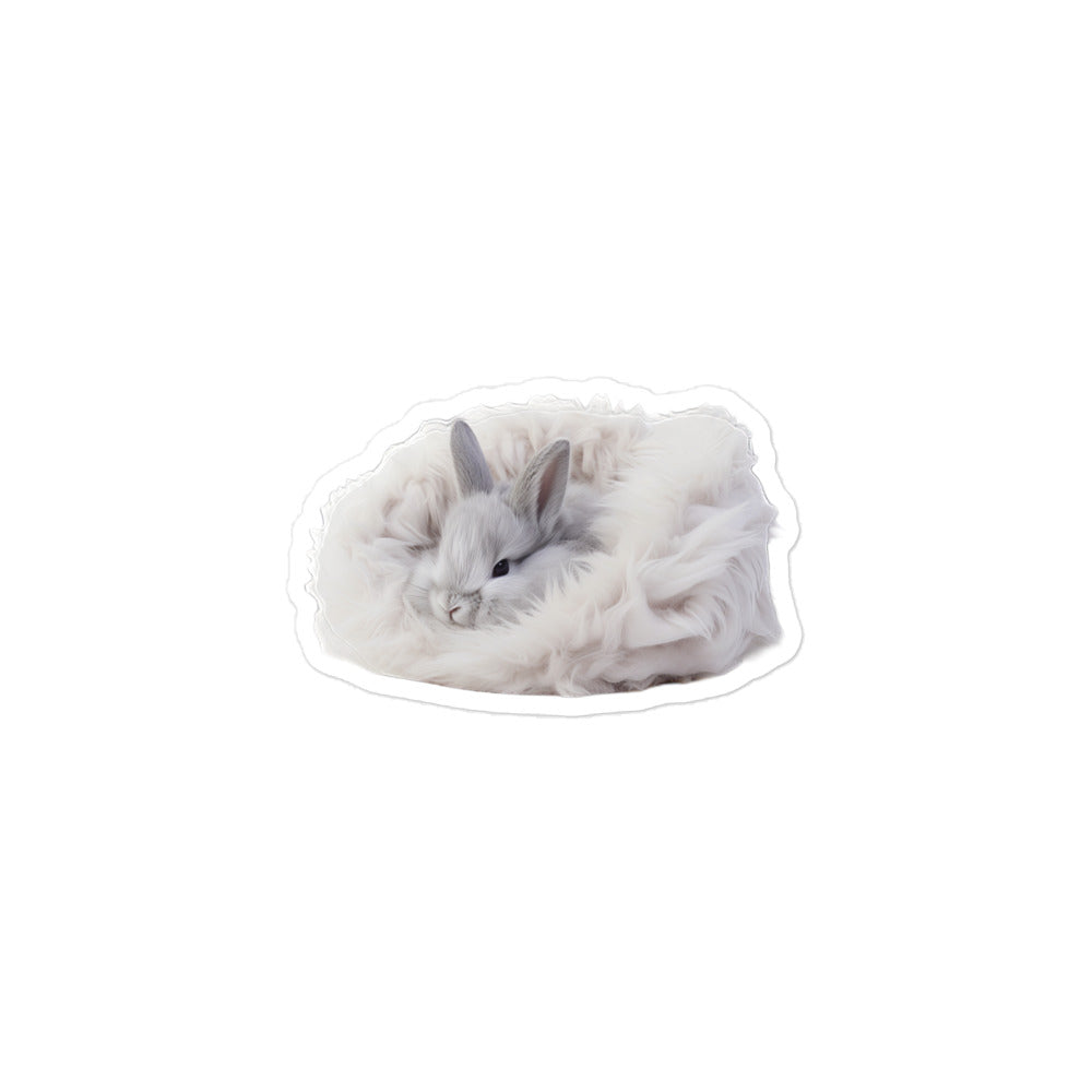 Britannia Petite Bunny Sticker - Stickerfy.ai